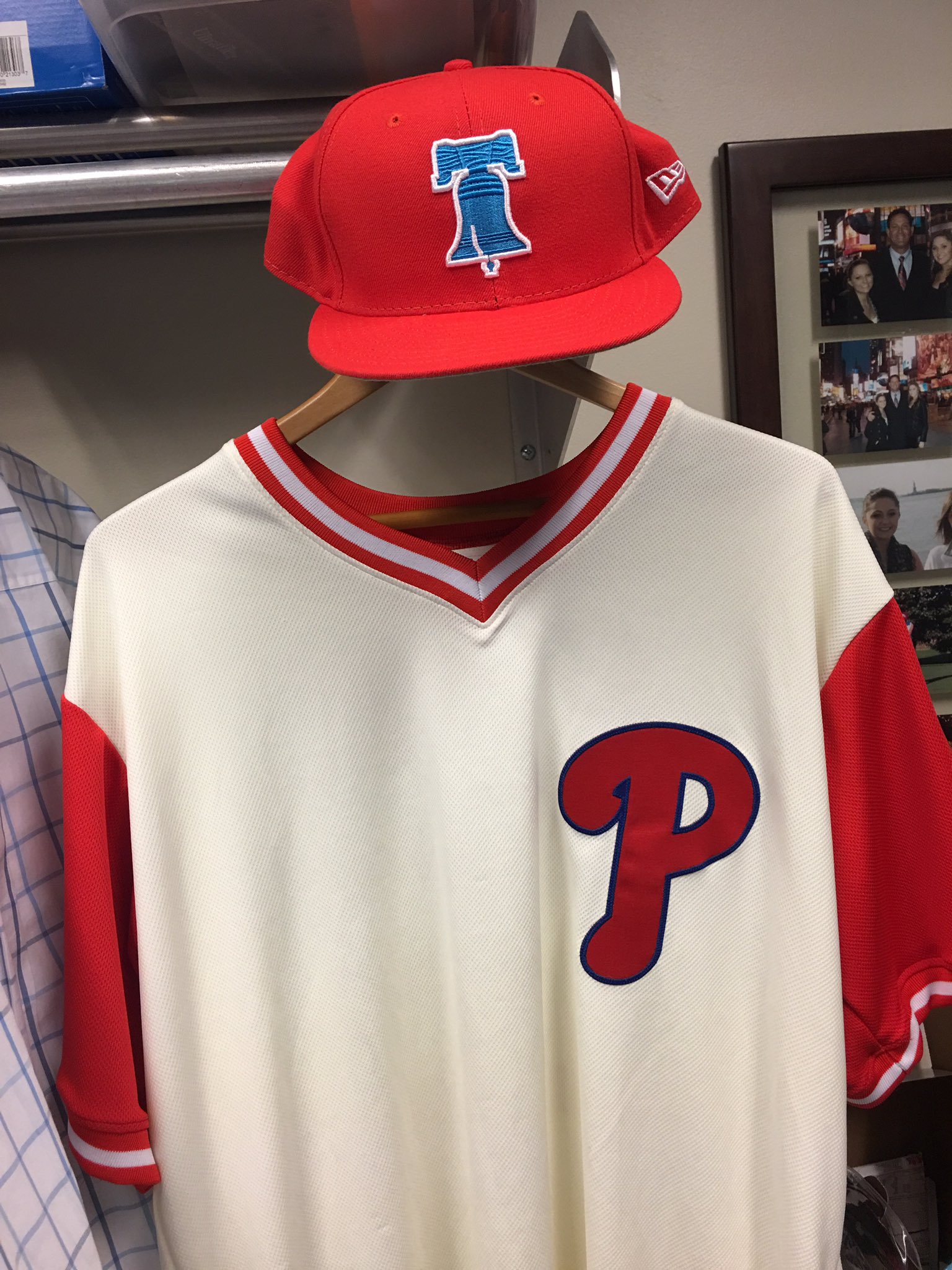 Dan Plesac on X: Yo @CanYouNat_ .any interest in this Phillies jersey  & hat sent to me 4 MLB players weekend? Might be a touch big but  Halloween soon!  / X