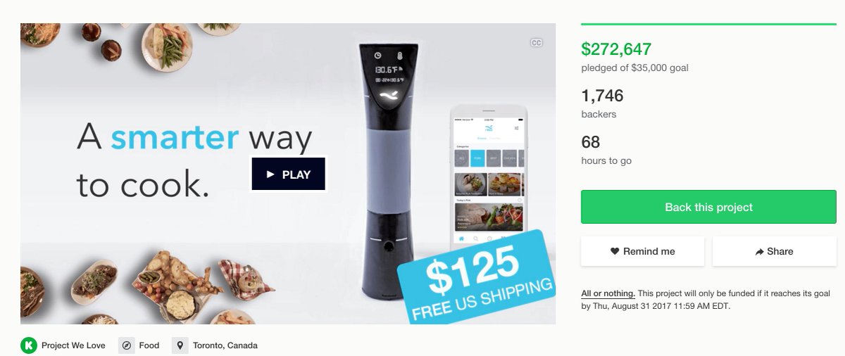 westernuPropel's tweet photo. #WesternU grad, Rayner Mendes, is enjoying a wave of #crowdfunding support for his @nisetech meal gadget. More: https://t.co/L9EFY9k6Q4 https://t.co/at2PIwEK7n