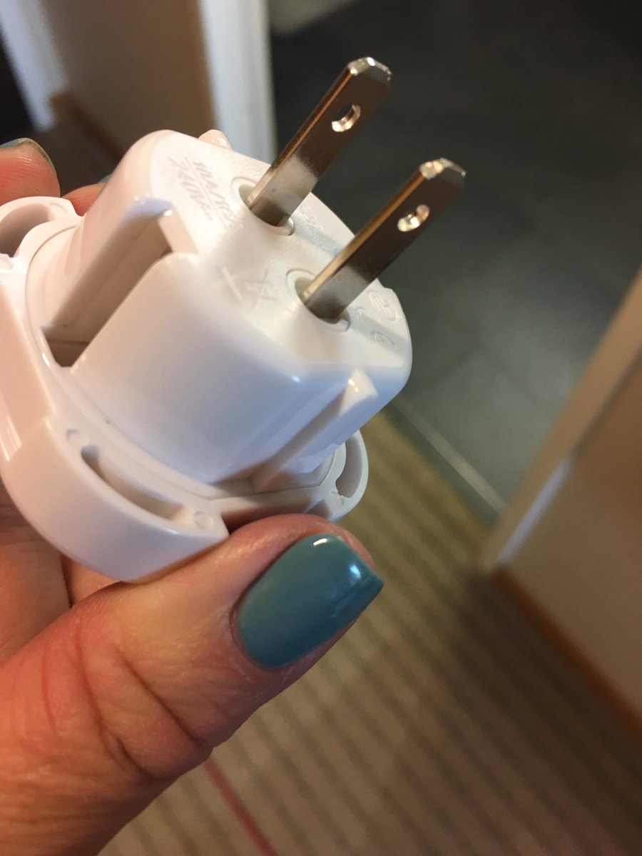 Turned up with the wrong adapter #Zurich #adapterissues #europe #eurobike #TravelTuesday