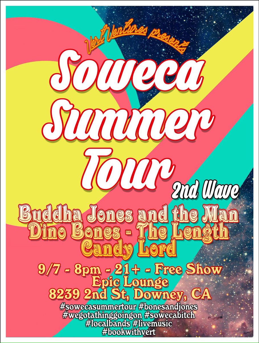 CandyLordMusic's tweet photo. #candylord #buddhajonesandtheman #thelength #epiclounge #downey #ca #music #live #show #come #by #and #see #the #beautiful #summer #of #love https://t.co/c3p3myARb3