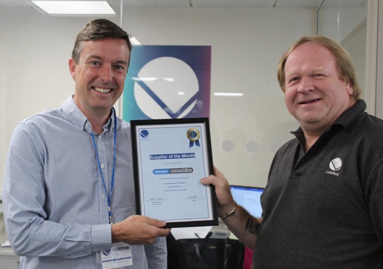 glamox_UK's tweet image. Congratulations to our first ever Supplier of the Month, Sussex Assemblies! We’re grateful for outstanding service from a trusted supplier