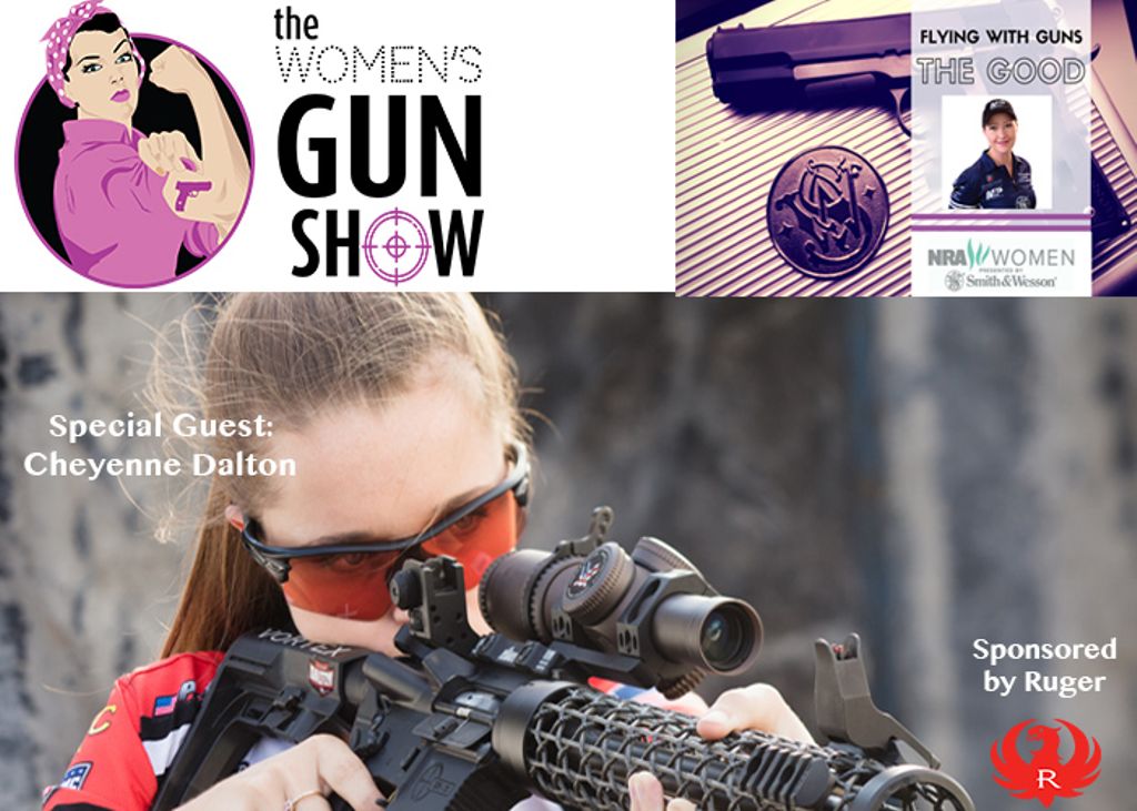 WellArmedWoman's tweet photo. Women's Gun Show #podcast interview w/ @cheyenneshoots &amp; @julieg1 has her #SHOOTTip Flying with Guns. @TeamWON
https://t.co/dwsjGu6Egi https://t.co/Qgg8rPfrpy