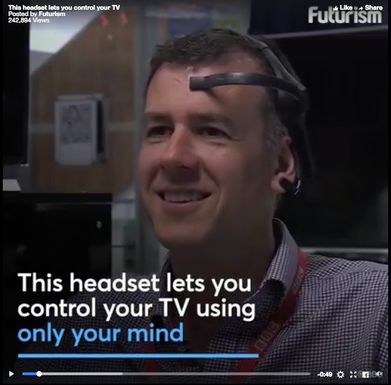 So it begins...
Don’t Lift a Finger — This Headset Lets You Control Your TV Using Only Your Mind #dystopia #tech
facebook.com/futurism/video…