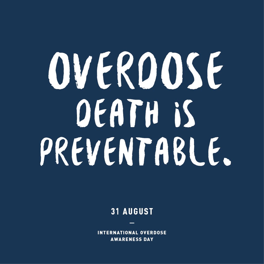 FacingAddiction's tweet photo. #EndOverdose @OverdoseDay https://t.co/7ey5Cqhdq2