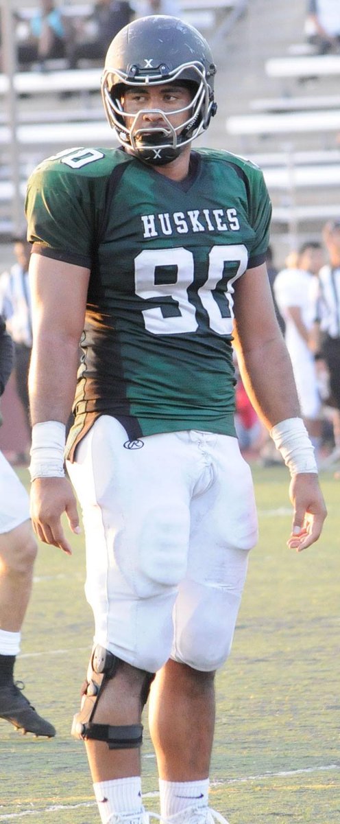 JuCoFootballACE's tweet photo. #2017TrainingCamp Sione Vea @SIONEKAVA_676 @ East LA JuCo @Elac_football https://t.co/8MZ8NFw05F