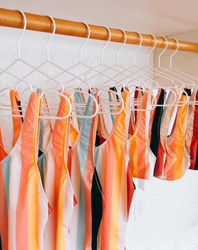 Swing by to check out our collection of @solidandstriped and grab a pool pass from the front desk (limited number available). #austin