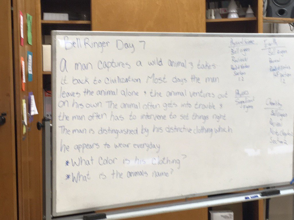 CPSTrojans's tweet photo. Now...that's how you do an agenda and bell ringer!#chstrojans #science https://t.co/Rl9RdXPQ8W