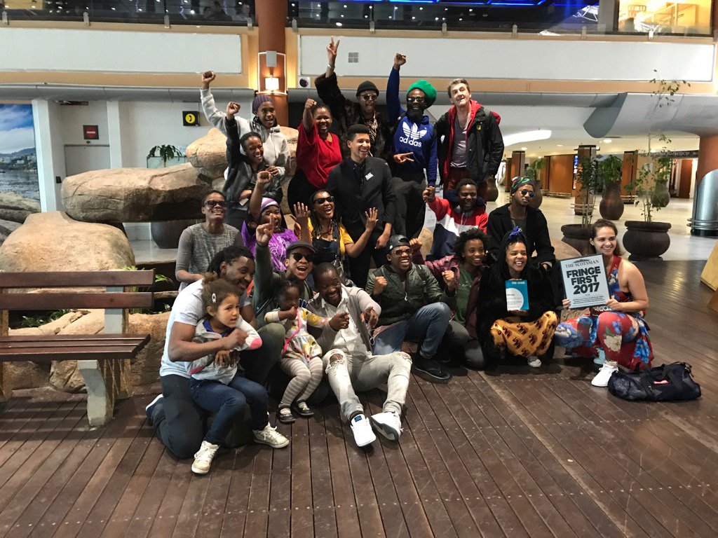 FahiemFahiem's tweet photo. Welcome home to our casts and team from the Edinburgh Assembly Fringe Festival, you did us proud @ameeraconrad https://t.co/pHXKaRDYV1