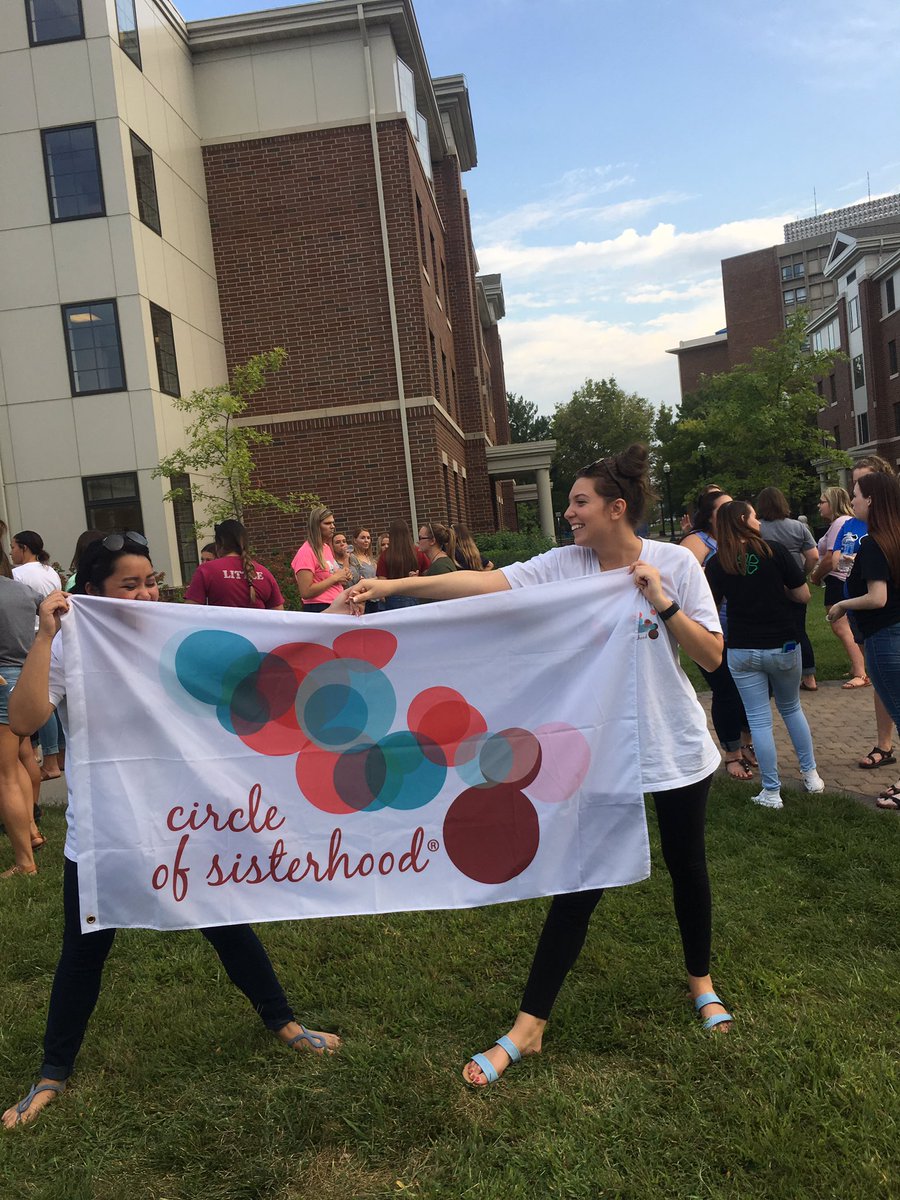 MichaelaAtState's tweet image. M&amp;amp;M loves Circle of Sisterhood.