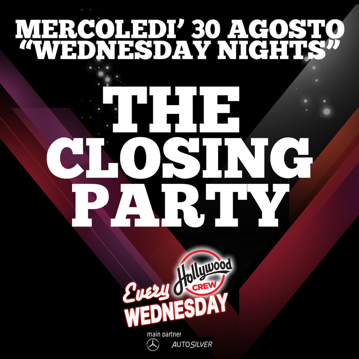 ledio's tweet photo. Mercoledì 30 Agosto “Wednesday Nights” 
> Closing Party > #summer2017
#hollywoodbardolino #hollywoodcrew #hiphop #reggaeton #rnb https://t.co/1vHDKwKFsW