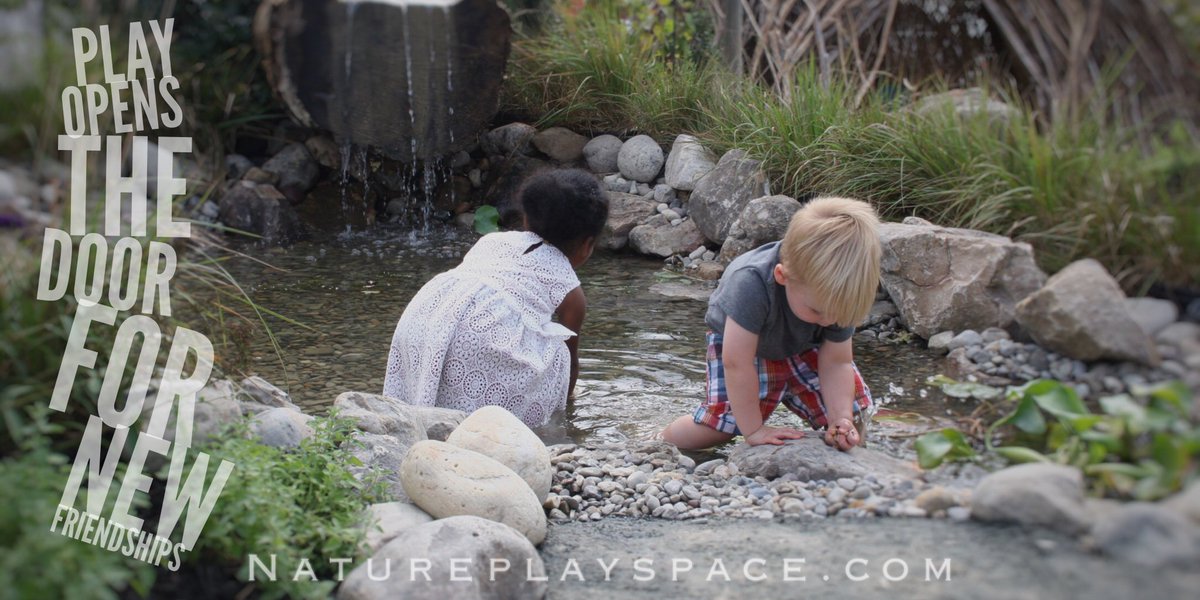 natureplayspace's tweet photo. Side by side, they play. No barriers. #playeveryday @UrbanGardens1 @serviceexperts @MDStateFair #natureplayspace https://t.co/YCNrdSKqZt