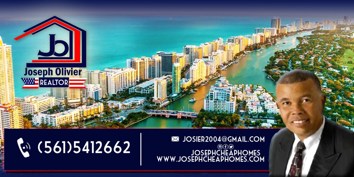 JosephCheapHome's tweet photo. Real Estate e property Management 
Joseph Olivier - Realtor https://t.co/YSQ1w9vsdI