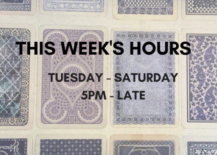 Low Fidelity Bar tweet media