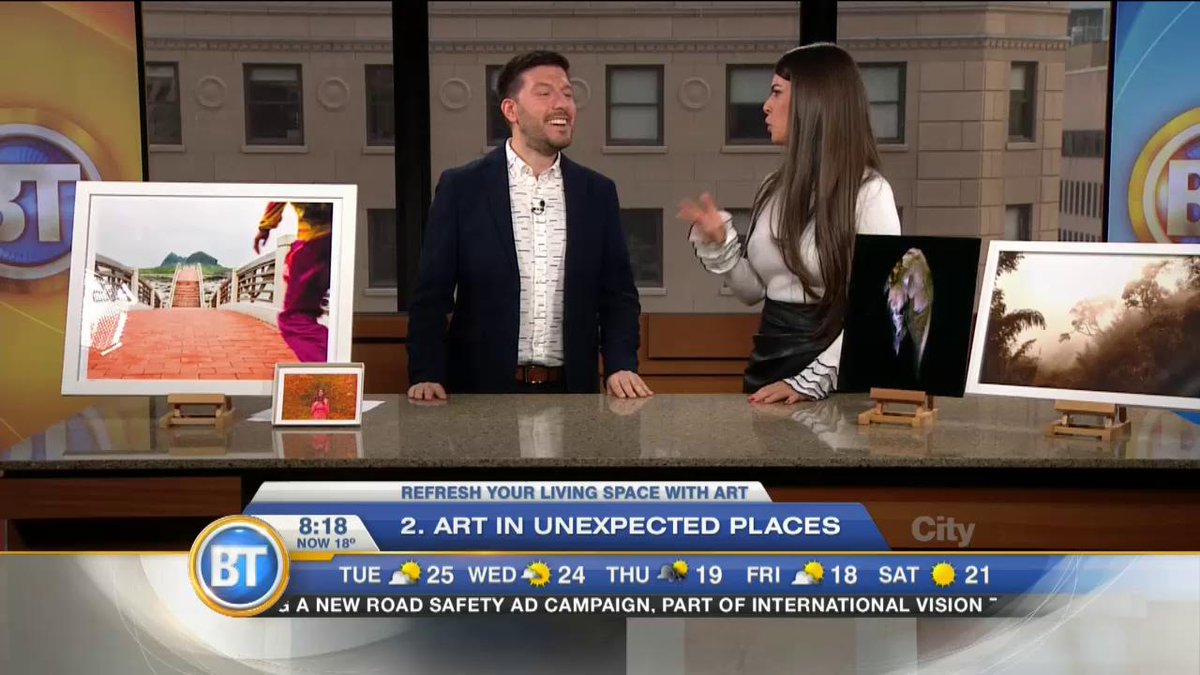 Refresh your space with art for the fall - @CitizenAtelier joins us in studio https://t.co/cb7KGfwBGo