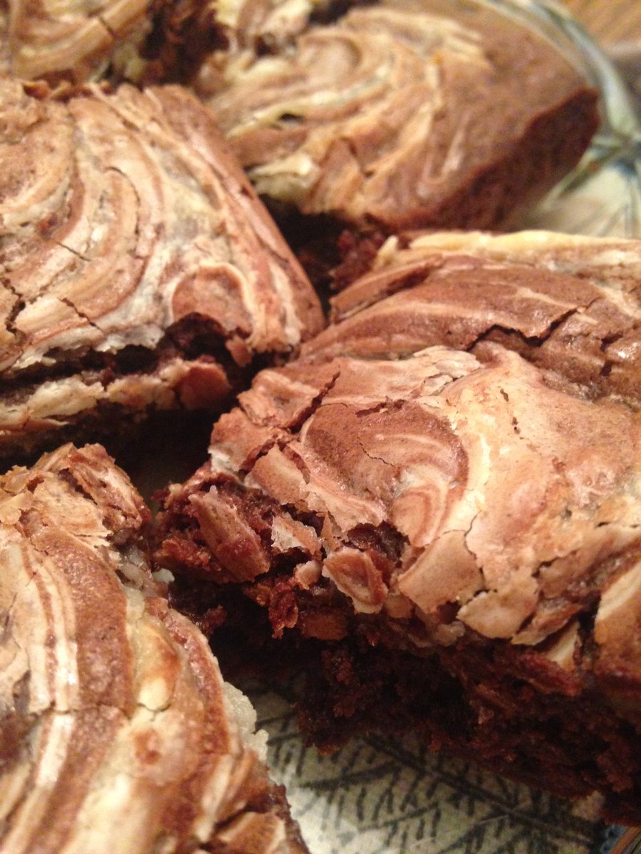 dewberryskitchn's tweet photo. Triple chocolate cream cheese fudge brownies y'all https://t.co/PZFMrV3uAE