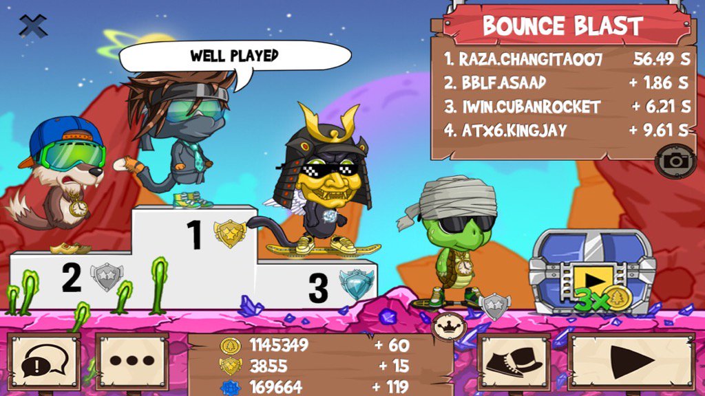 Changita007's tweet photo. Want to catch an L? #funrun2 #Asaad #Cubanrocket #Kingjay https://t.co/TAZIdm9YG7