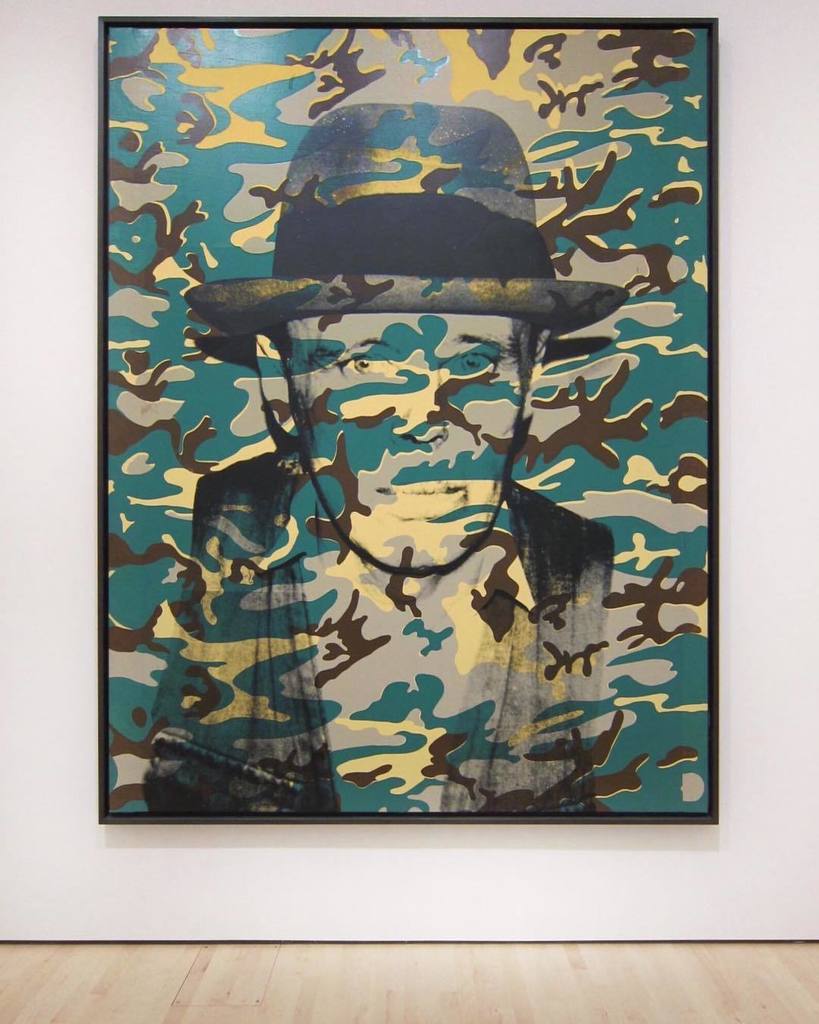 bangbangnotdead's tweet photo. Camo Is The New Cheetah Print • "Joseph Beuys [Camouflage]" • #AndyWarhol • #areweunabletomoveon #or #washejusttha… https://t.co/BMKBaVDbLy https://t.co/jQZE3LyE0n