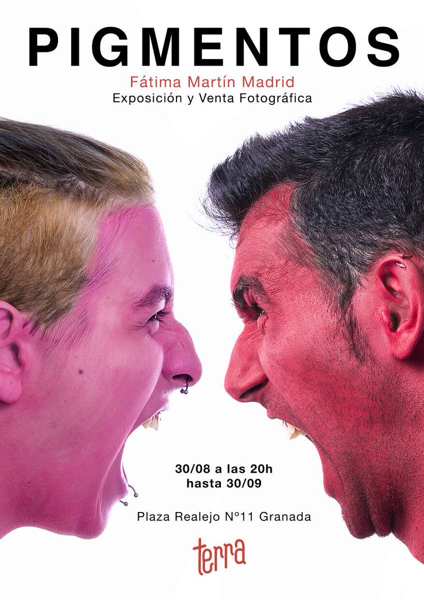 Iniciamos temporada de exposiciones con Fátima Martín, "Pigmentos" llenará de color nuestro salón durante el mes de septiembre.