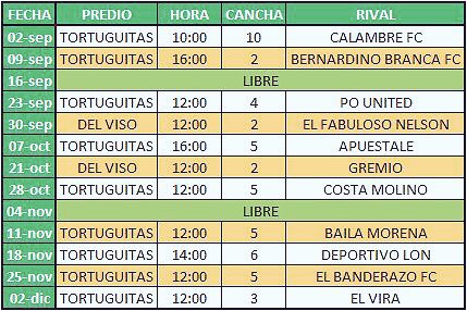 CamellosFC's tweet photo. Fixture Clausura 2017 @pasioneventos1 https://t.co/lzG8QpY8Pe
