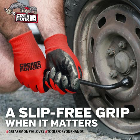 Your_GM_Gloves's tweet photo. A slip-free grip when it matters. #GreaseMonkeyGloves #ToolsForYourHands https://t.co/jXcmZsWBOV https://t.co/61bqtkzuIo