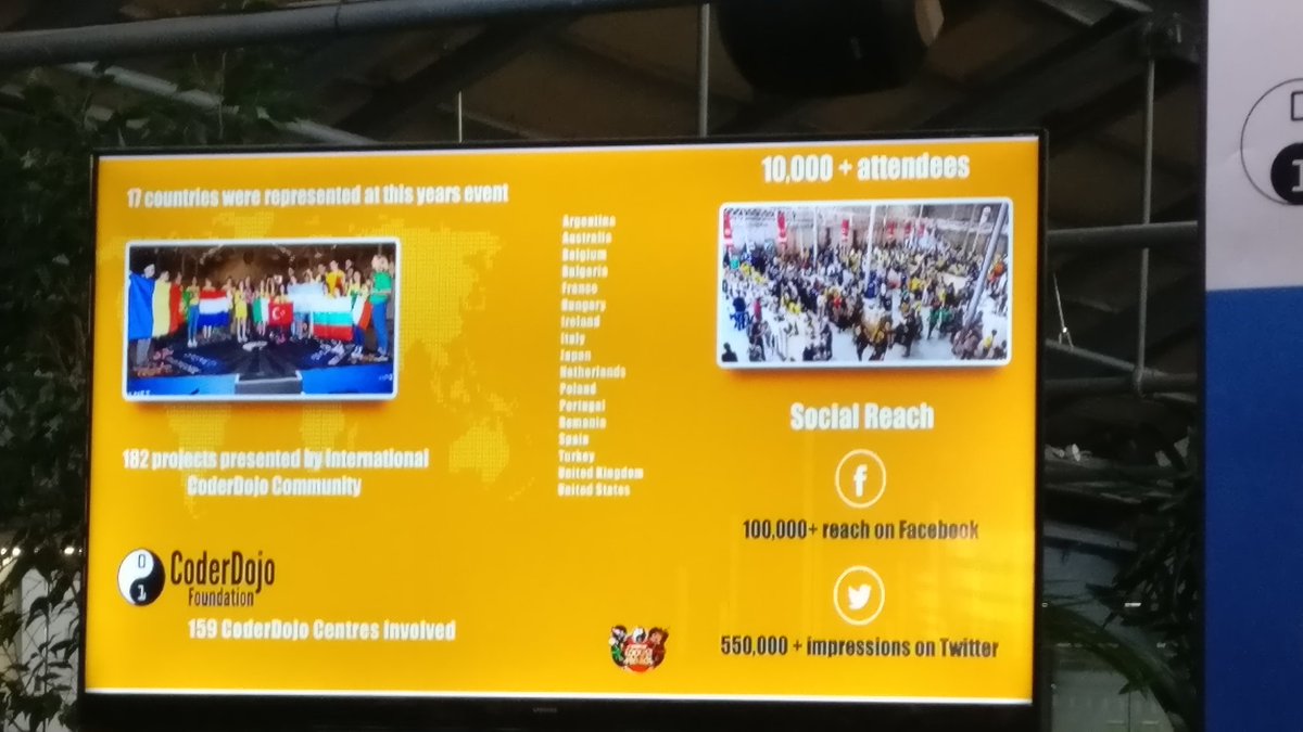 SandraMaguire's tweet image. One of the best days of the year! @thejetset talks about @CoderDojo @coolestprojects #CoderDojoEPlus