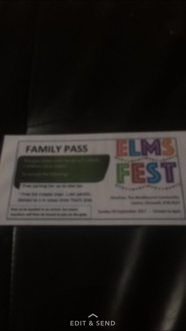 ZoeinStow's tweet photo. It's here #elmfest #pass #festival #elmswell - roll on #Sunday โบ๏ธ https://t.co/LmHz42jiR0