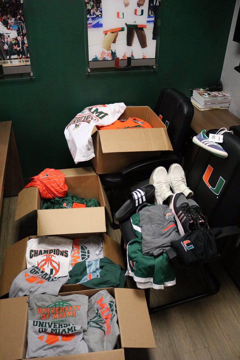 CanesCoachL's tweet photo. @CoachSampsonUH, @CanesHoops gear is on its way as well as continued thoughts and prayers to everyone in the Houston area. #HoustonStrong https://t.co/sDQ1VZcIv3