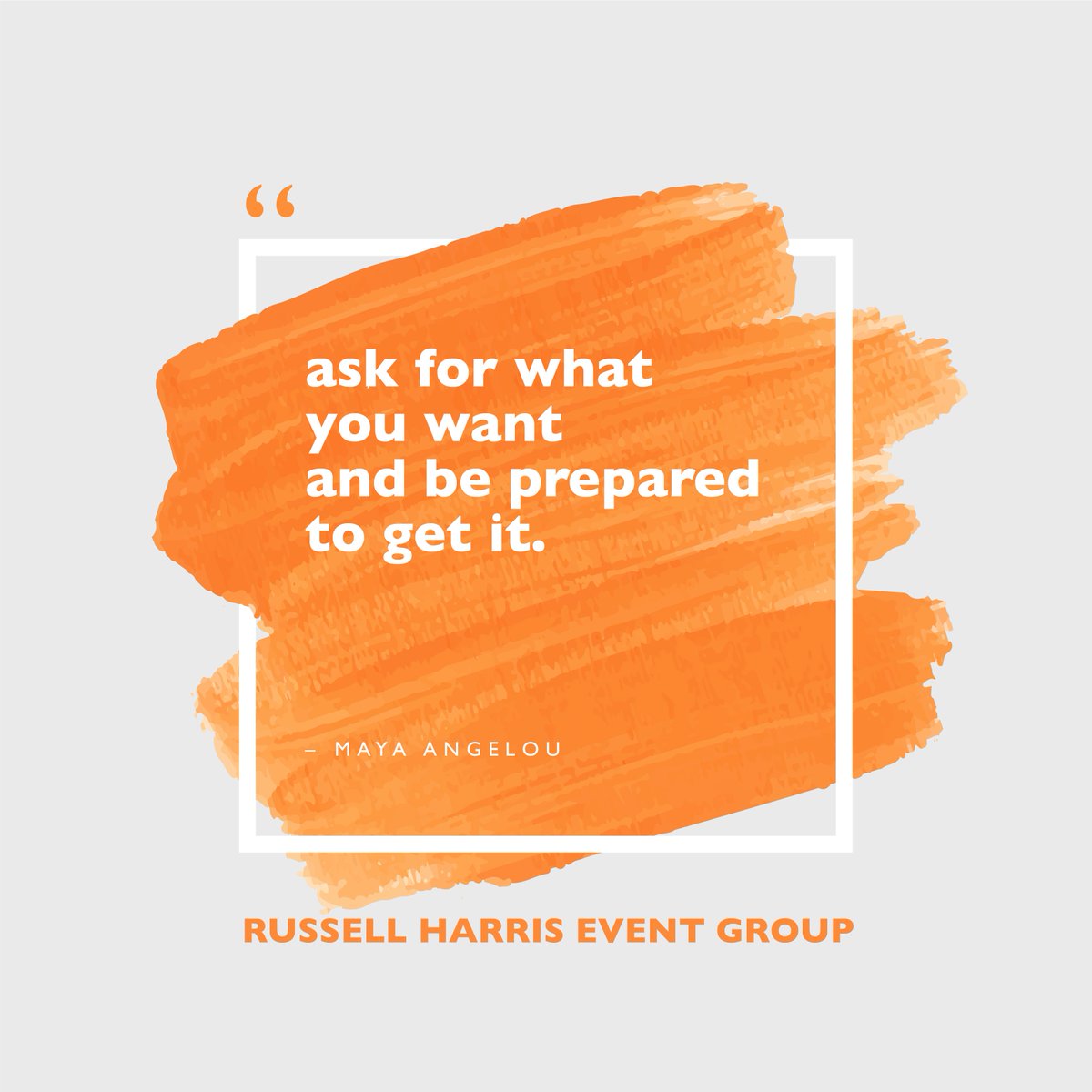 rheventgroup's tweet photo. #TuesdayMotivation 
What do you want?
#eventprofs https://t.co/qRaJXBceNN