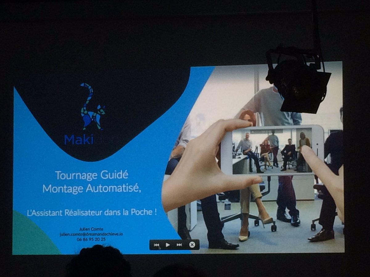 AnneSophiePly's tweet photo. .@MakidooApp : une appli payante qui vous aide à construire la structure narrative de votre vidéo mobile #StorycodeGO https://t.co/uUtoAjGPI4