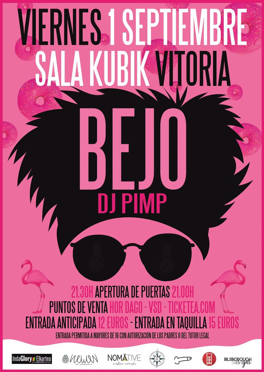 enteladehh's tweet photo. Doble fecha de @Bejoflow &amp; @DEEJAYPIMP en Euskadi este finde:
- Sabado 1 en @DabadabaSS de Donostia
- Domingo 2 en @KubikVitoria de Vitoria https://t.co/WOMh6JhpYy