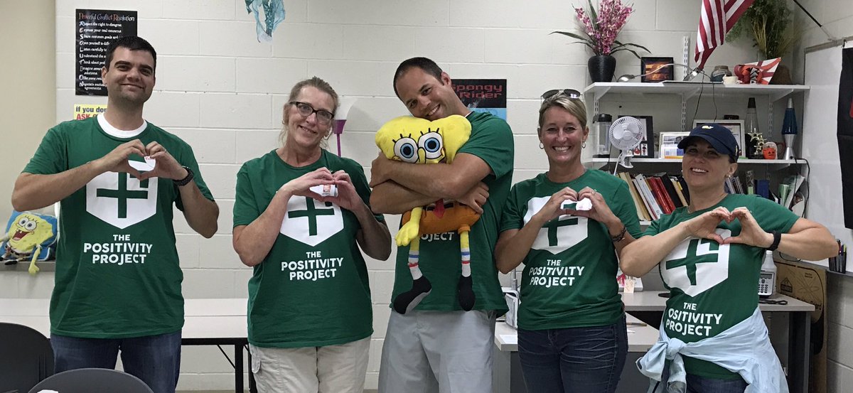 GBYearbook's tweet photo. So much love for the love station β€οΈπ€ #otherpeoplematter @gbcsbobcats @posproject #p2dayingb #team5b https://t.co/o0NmjCe3rt
