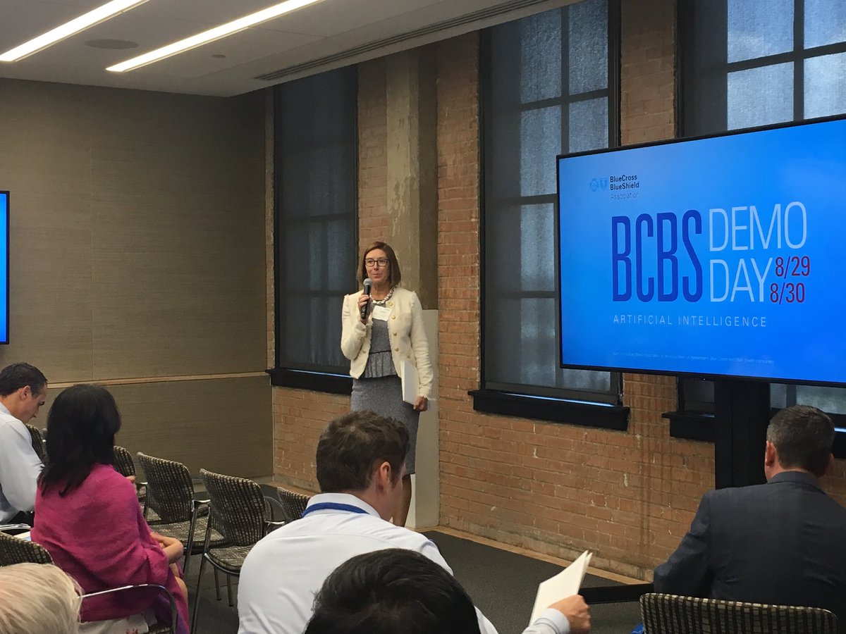 eva_mcgoey's tweet photo. We are @C1InnovationLab helping the @BCBSAssociation bring #artificalintelligence to #healthcare @addmcguffin @rholzer @SteveBetts100 https://t.co/GWVqzoAHb6