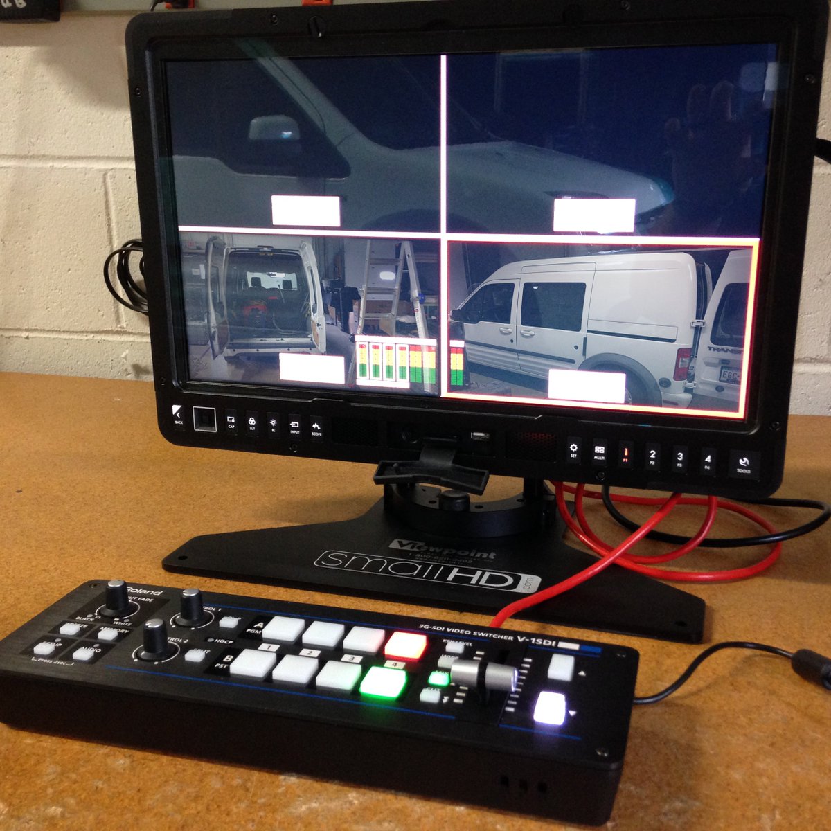 VPSHD's tweet photo. It's #TechTuesday! Check out @Roland_US 4 input HD Video Switcher! HDSDI and HDMI in, built in multi-viewer, audio in &amp; out &amp; more! #vpsshop https://t.co/sVyTFdLhWf