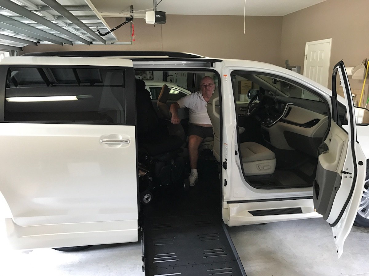 Congratulations to Raymond on his 2017  <a href="/BraunAbility/">BraunAbility</a>   Toyota Sienna from <a href="/MOBILITYEXPRESS/">Mobility Express</a> ! #wheelchair #mobility #accessibile #disability