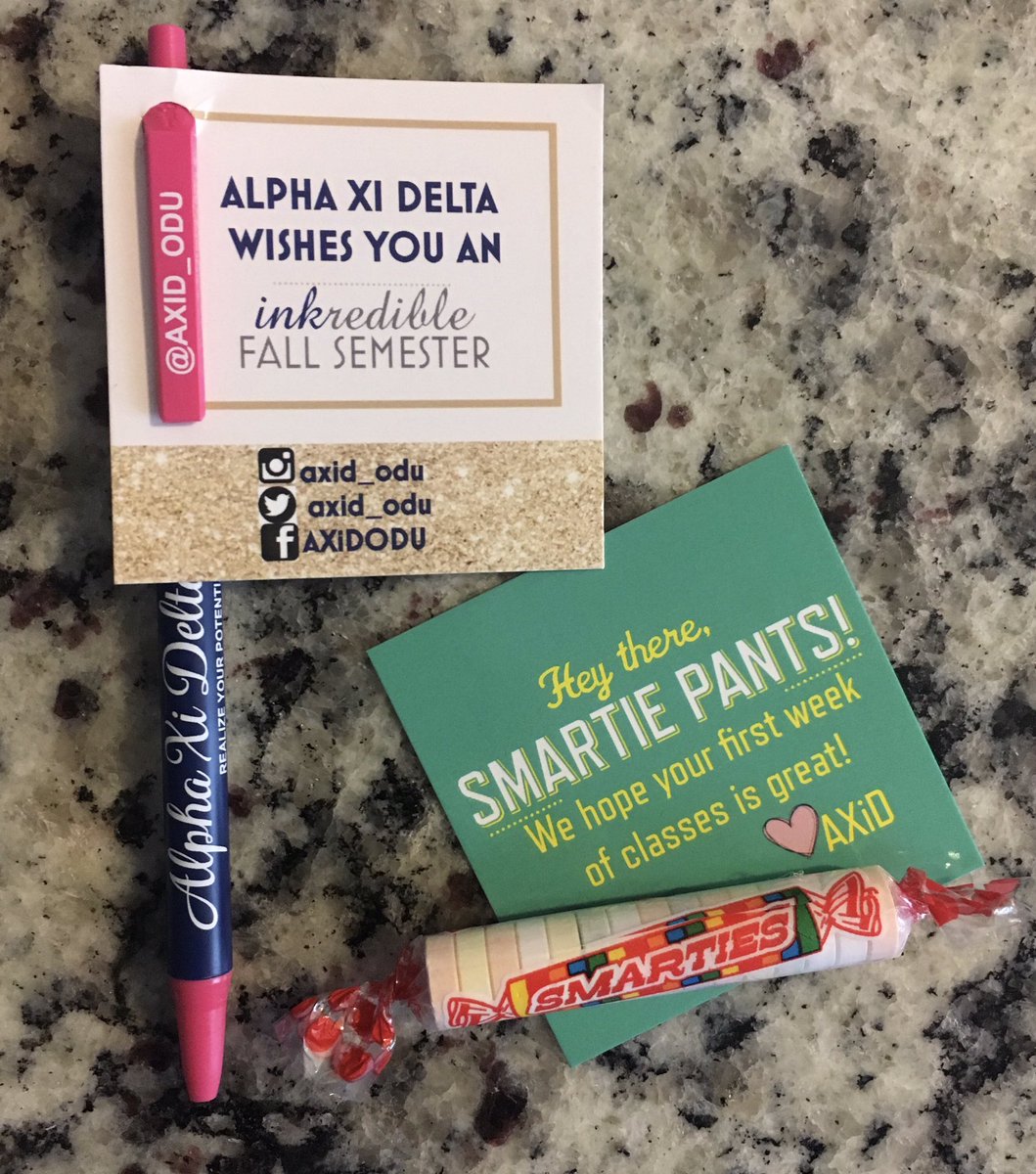 AXiD_ODU's tweet photo. It might be raining, but we're spreading some sunshine on campus this week! ☀️ Find us all over campus for back-to-school treats!✏️🍎📓 #XiODU https://t.co/V0kllJ0Dzp