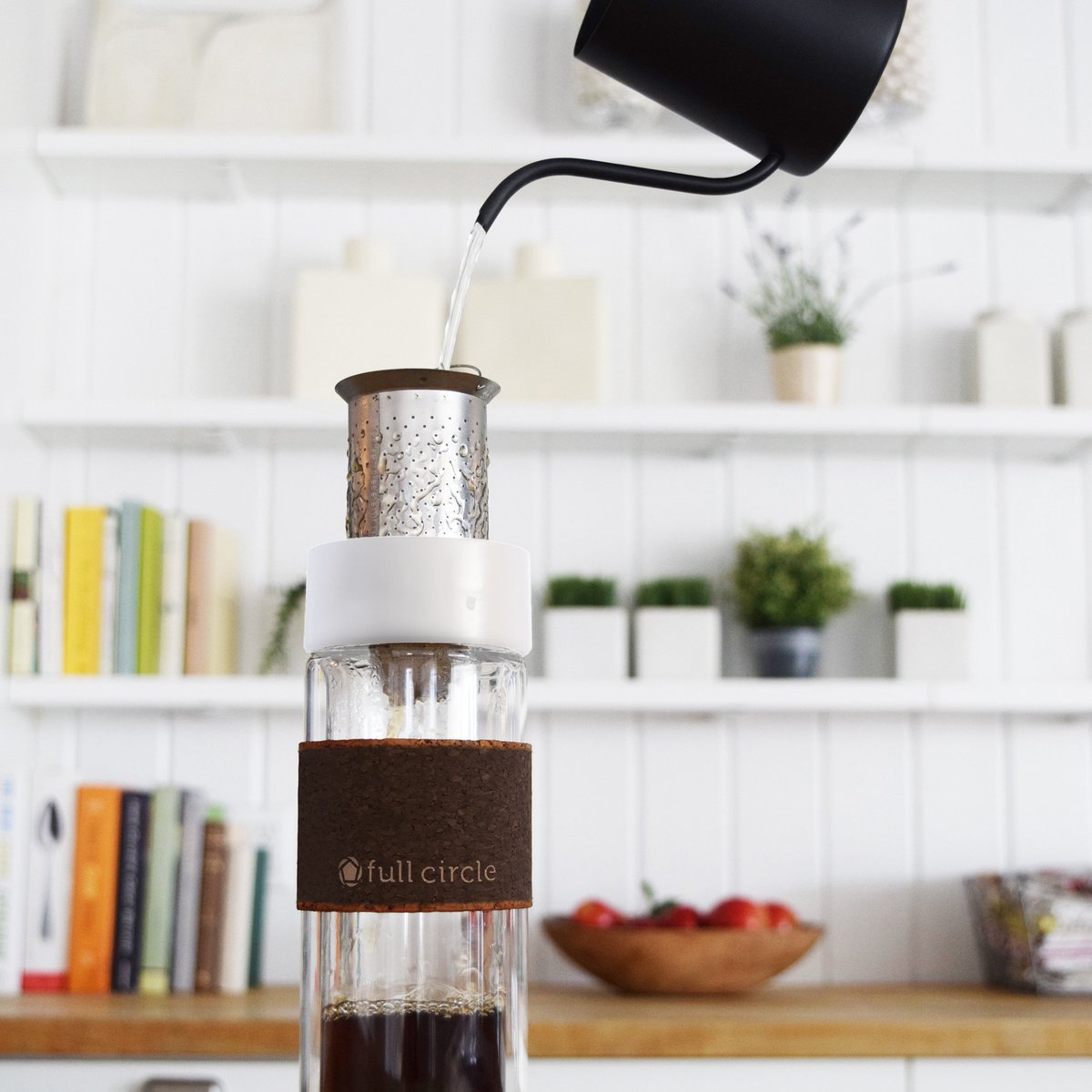 #perfectpourover - white #Brumi coming soon to fullcirclehome.com! ☕️😍🙌🏻 stay tuned!