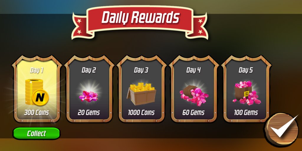 NitroChimp's tweet image. Don't forget your daily rewards! 💰🎉🐵 Download for FREE: bit.ly/NitroChimpGran…
