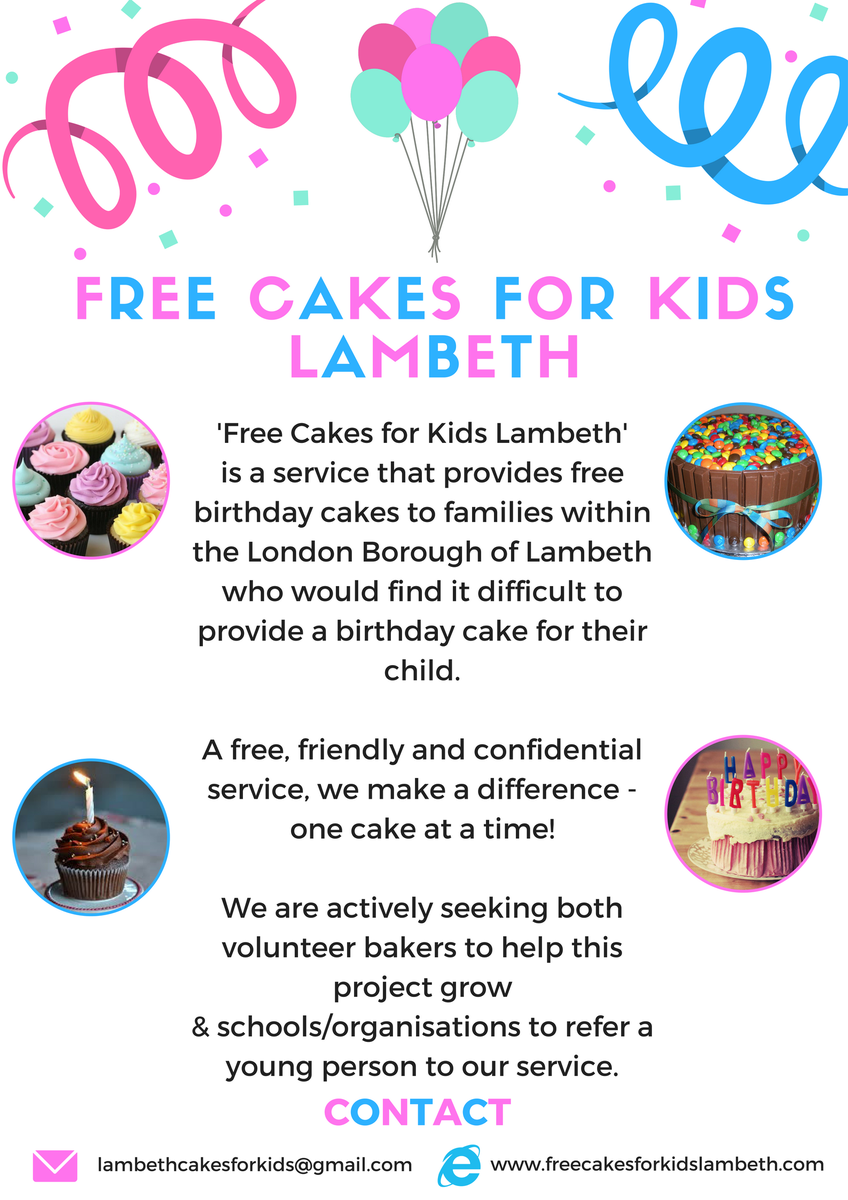 LambethCakes's tweet photo. Calling all teachers/mentors/youth workers! If you work with kids who need our service get in touch! Share &amp; RT!
https://t.co/Mcu65nD2BI https://t.co/fgwZMOhwnP