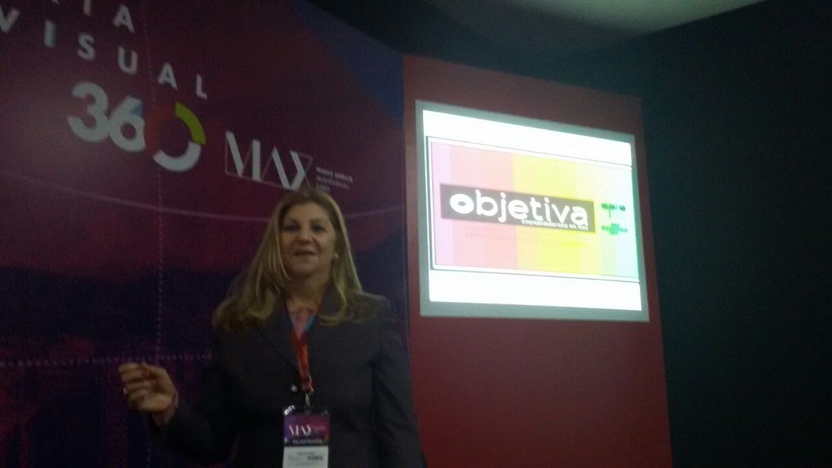 ObjetivaAudioVi's tweet photo. Nossa gerente-executiva, Odete Cruz, esteve no MAX - Minas Gerais Audiovisual Expo e apresentou o estudo com o @sebrae  sobre o Audiovisual. https://t.co/U6C1jPFSxJ