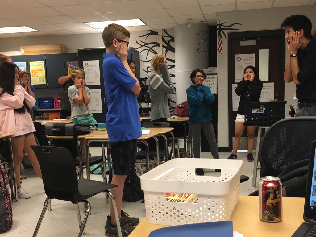 WittyBVNW's tweet photo. Irony "Vocabulactions" in #ELA9 with Mr. Phrommany in 5th Hour. #ActiveLearning https://t.co/7n1erPuTEg