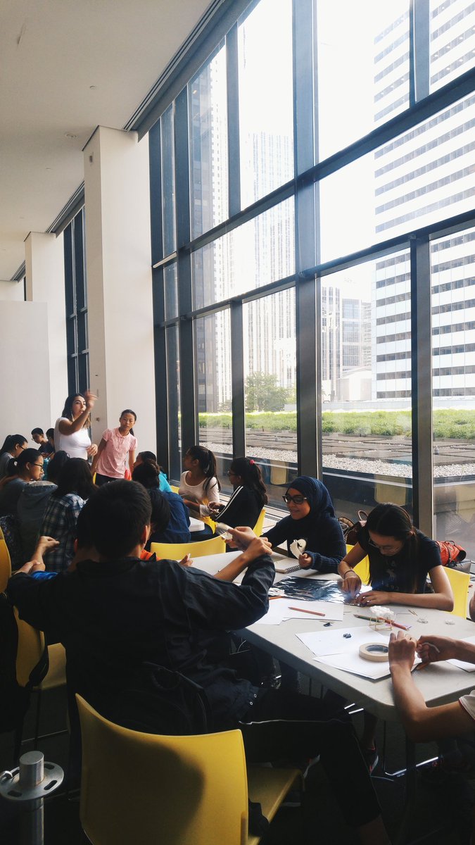 DesignExchange's tweet photo. Great groups from @CICS_IYC & the Welcome Centre taking part in free workshops today! Learn more about #DXCommunity https://t.co/p6SMqG3Zpw https://t.co/mVTdhqvGI1