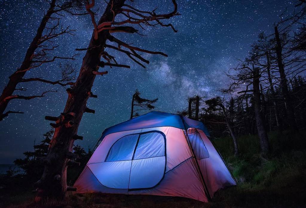 Sky camping