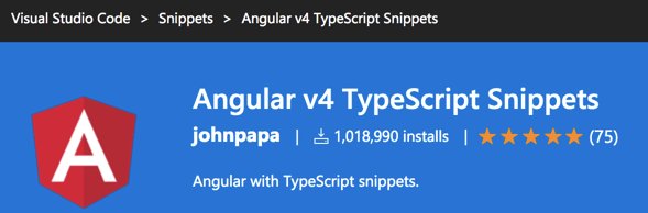 John_Papa's tweet photo. Thank you for using my @angular snippets for VS @code ! We just broke 1 million downloads! https://t.co/8X9eYFTJxU