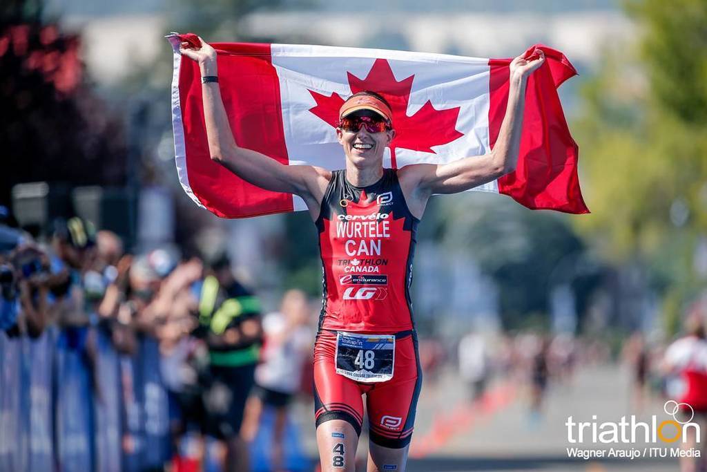 TeamWurtele's tweet photo. Love this picture from the weekend. Feeling very fortunate to call Canada home! 
Photo credit: Wagner Araujo/ ITU … https://t.co/91R43MabpH https://t.co/hpYclI2EB4