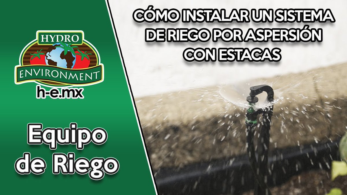 PromueveHidro's tweet photo. #VideoCompartido
Cómo instalar un sistema de riego por aspersión con estacas
Conoce más aquí: https://t.co/vY0SY9qBDq https://t.co/s8wAkVNTuh