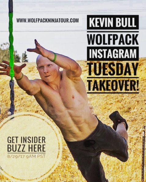 wolfpackninjas's tweet photo. Pro Team member @kevin_the_bull  takes over Wolfpack Ninjas today! Join him for insider info &amp; what it takes to be an elite level Ninja! https://t.co/8IEuR5xC91