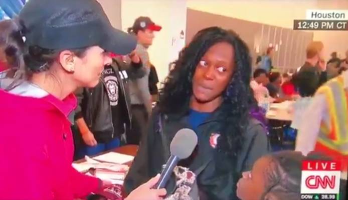 Houston flood survivor rips CNN: WTF is wrong with you?