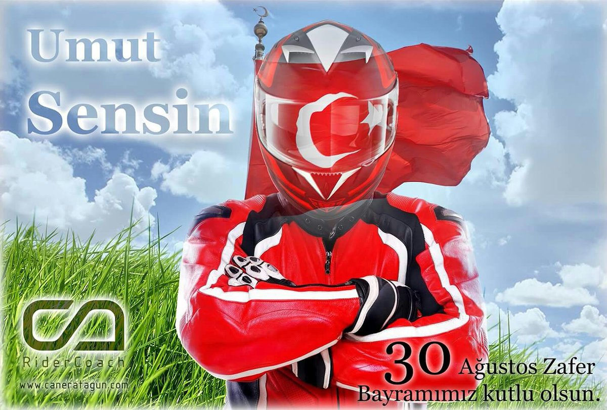 CARiderCoach's tweet photo. Zafer bayramımız kutlu olsun! :) #CAriderCoach #motosikletilerisürüşeğitimi #CanerAtagün #ilerisurus  #motoregitimi https://t.co/vzV2mVKQ3i