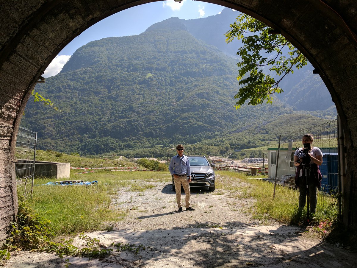 NICKKWEK's tweet photo. Today's B-E-A-UTIFUL @BBCClick  filming location - inside the Swiss Alps air cave!! #BatterySpecial #soontobeawardwinning https://t.co/2RL6zC0w7A