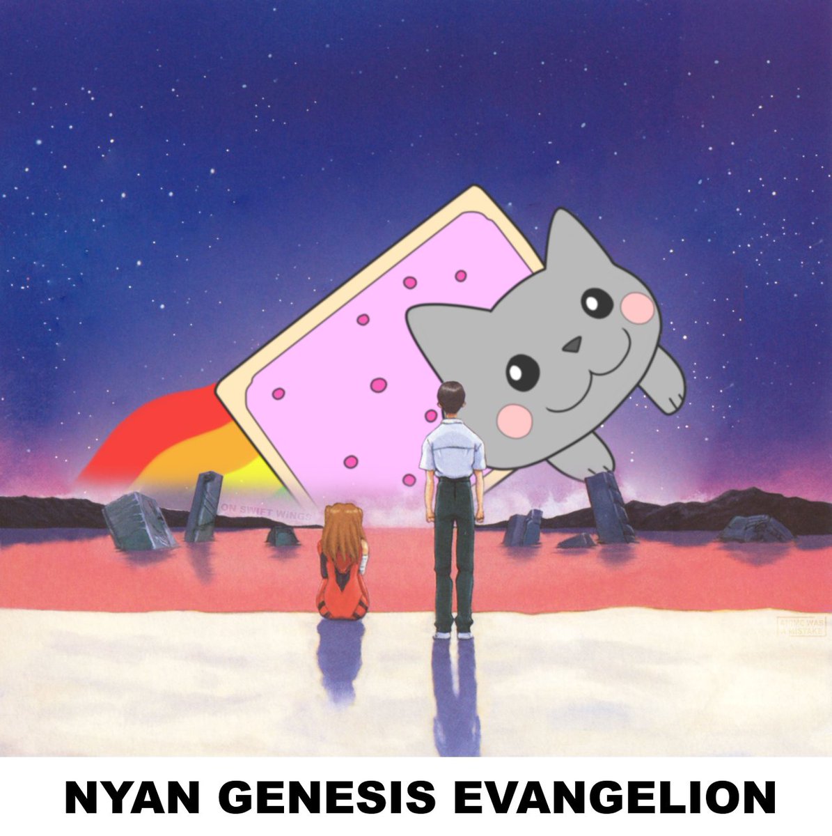 Nyan Genesis Evangelion.